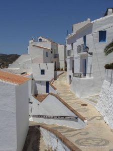 most beautiful village in spain. the white villages of andalucia.